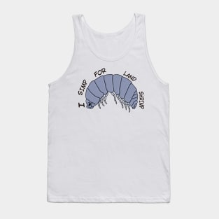 I simp for land shrimp Tank Top